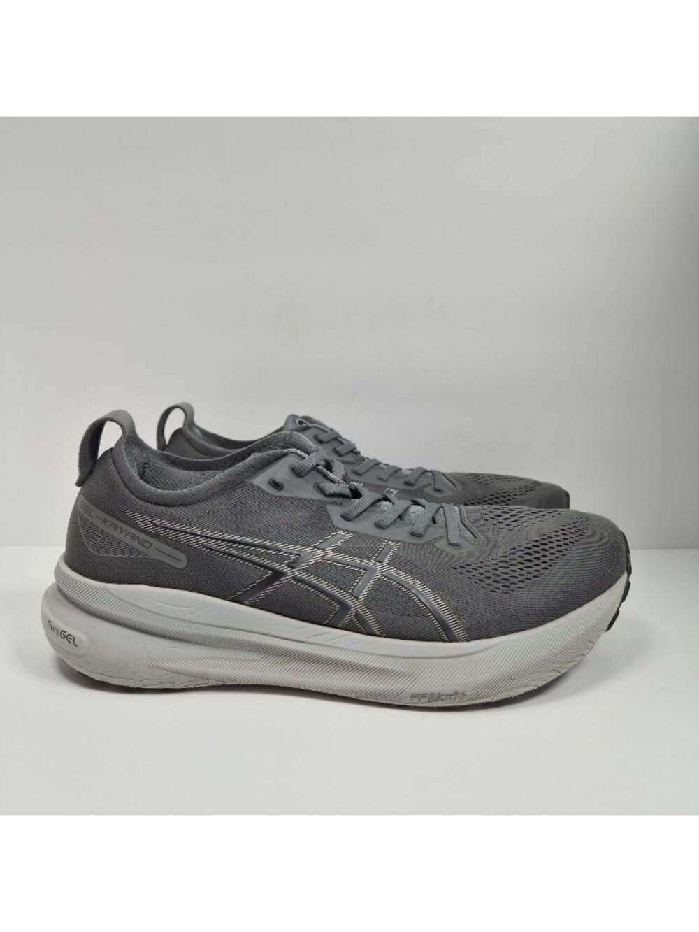 ASICS Gel Kayano 31 Men's Steel Gray Running Shoes 1011B867 US Size 13